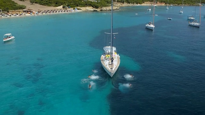 catamaran zeilen griekenland