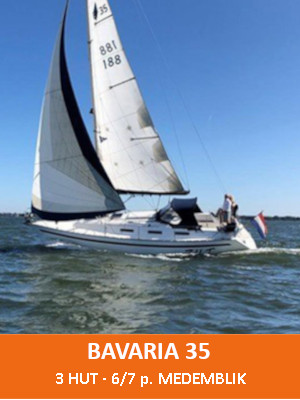 Zeiljacht Bavaria 35 huren IJsselmeer